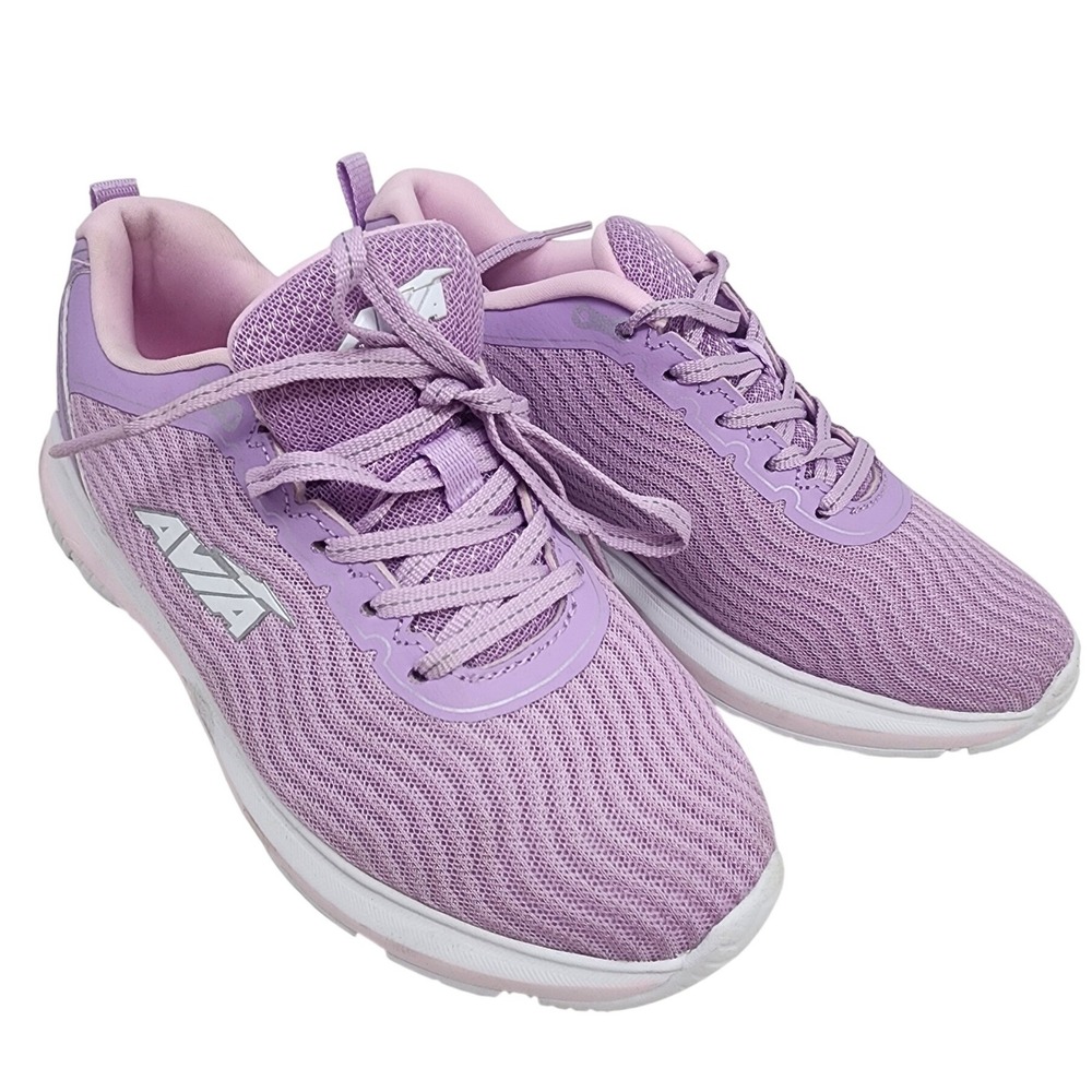 Avia Avi-Factor 2.0‎ Girls Purple Pink Mesh Running Shoes Sneakers Size 5 NEW
